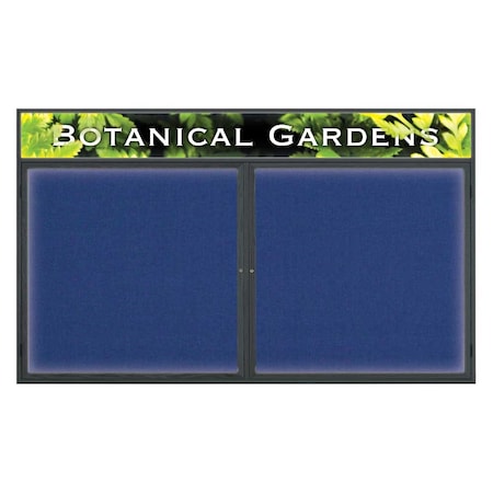 United Visual Products Open Faced Traditional Rounded Corkboard UV641ARC-BRONZE-APRICOT